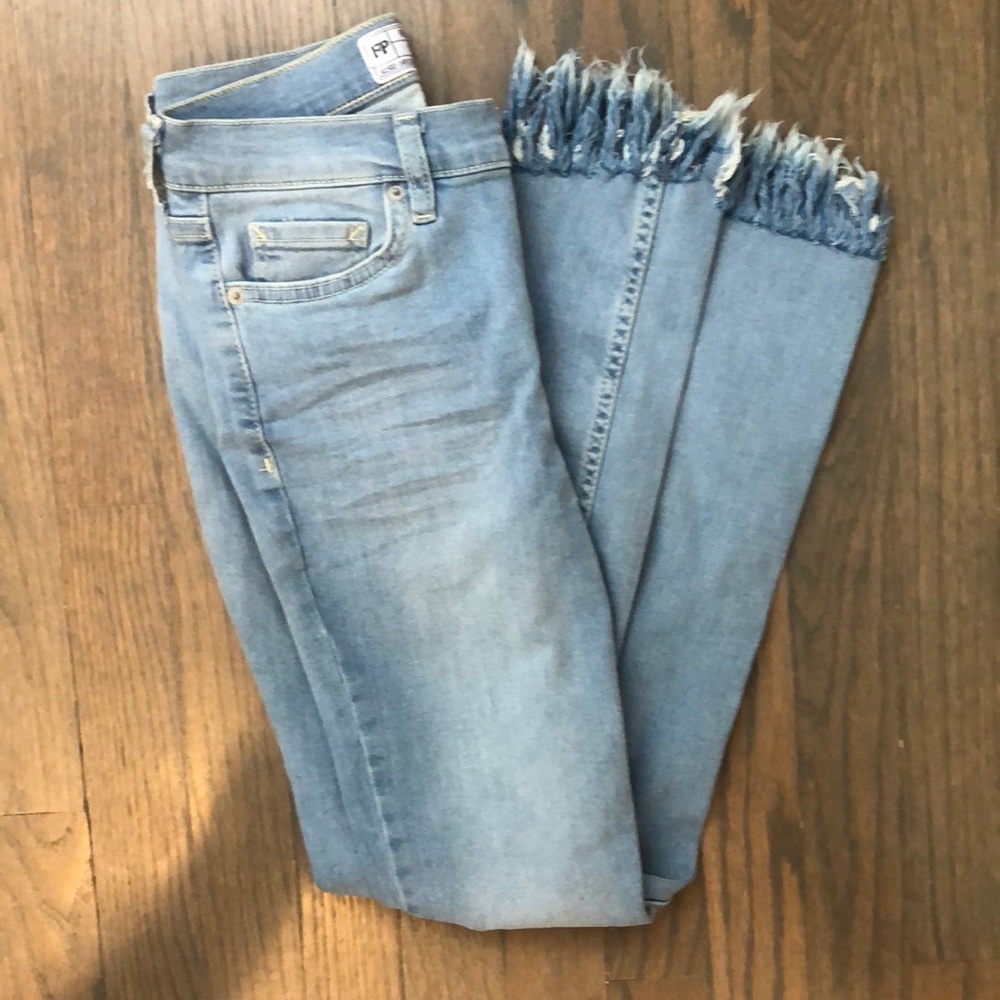 Free People Light Wash Jeans
